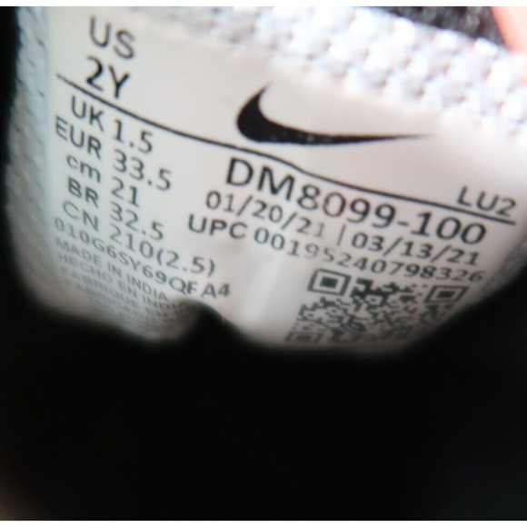 Nike Shoes Kids 2 Sneaker Court Borough Low 2 SE PS Happy Hoops Easy On Athletic - Picture 11 of 13